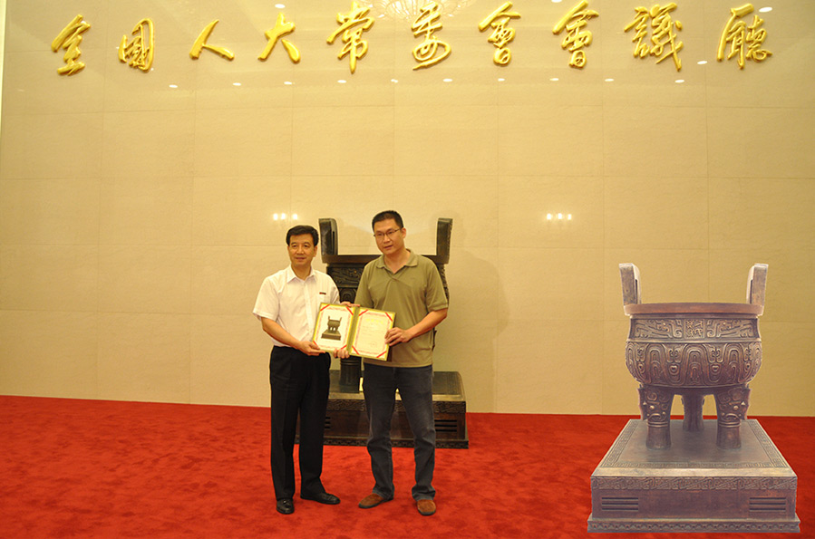 北京人民大会堂人民万岁铜鼎工程 北京人民大会堂人民万岁铜鼎工程